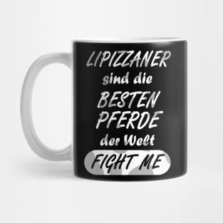 Lipizzaner Pferderasse Hengst Stute Geschenk Mug